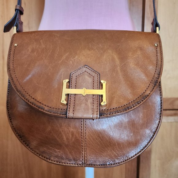 TIGNANELLO VINTAGE LEATHER CROSSBODY- LAREDO - Picture 2 of 11